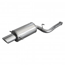 Scarico Inoxcar Silenziatore Terminale 1X150X105 SUBARU IMPREZA 4WD 2.5 STI TURBO (280CV) dopo il 2006