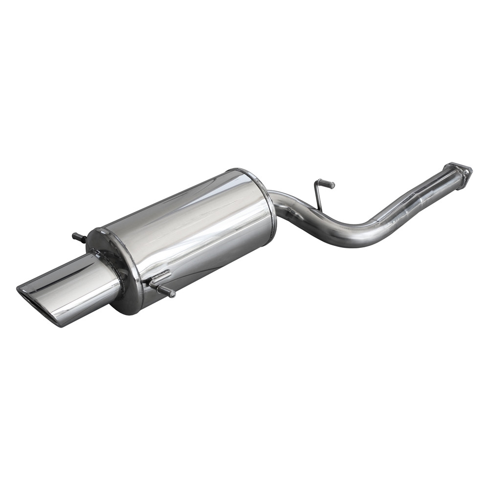 Inoxcar Exhaust Rear Silencer 1X150X105 SUBARU IMPREZA 4WD 2.5 STI TURBO (280HP) after 2006 - IC-SUIM18150 - SUIM.18.150 - 3661768362273