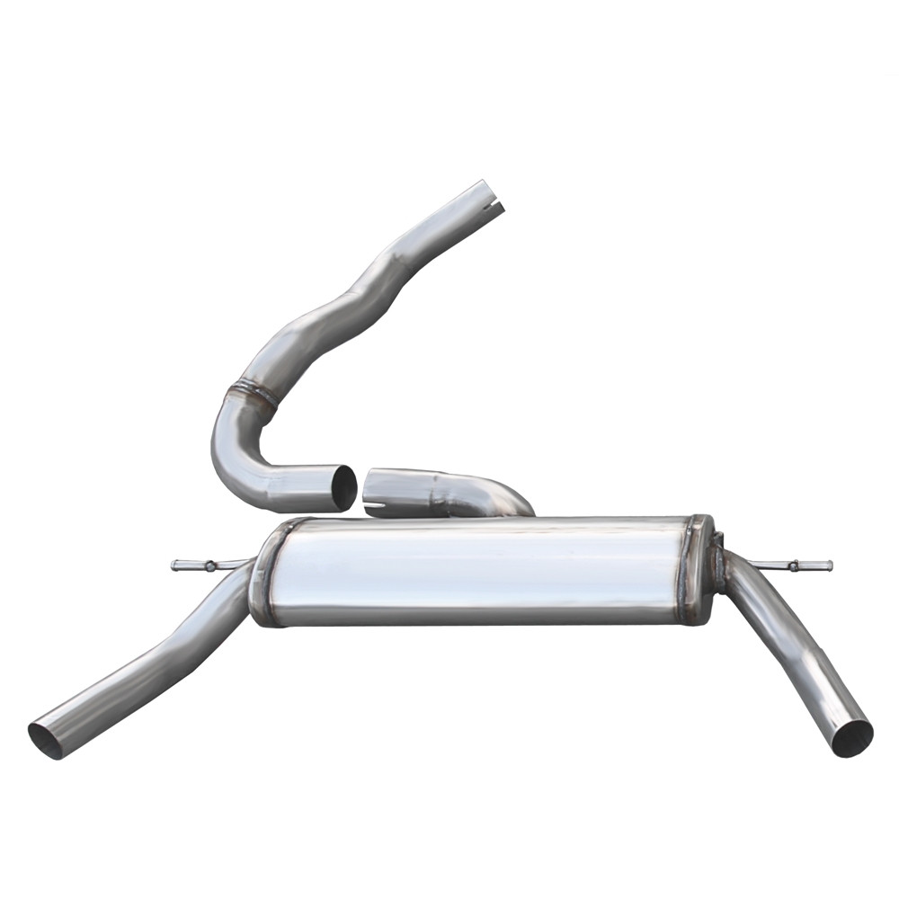 Inoxcar Exhaust Rear Silencer 1X50 right+left RENAULT CLIO 4 RS TROPHY 220 EDC 1.6 Turbo (220HP) after 2015 - IC-RECL3750 - RECL.37.50 - 3661768102848