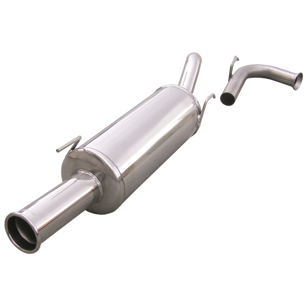 Echappement Inoxcar Silencieux Arrière 1X76 Retrò Style RENAULT CLIO 1 1.8 16V 135CV avant 1998 - IC-RECL04RT - RECL.04.RT - 3661768335420