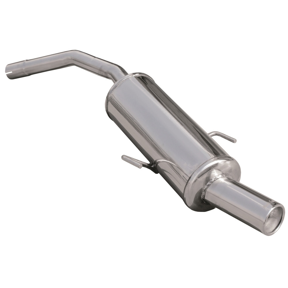 Scarico Inoxcar Silenziatore Terminale 1X80 ALFA ROMEO 156 1.6 TS (120CV) dopo il 1997 diam 50 - IC-AL1560180 - AL156.01.80 - 3661768101605
