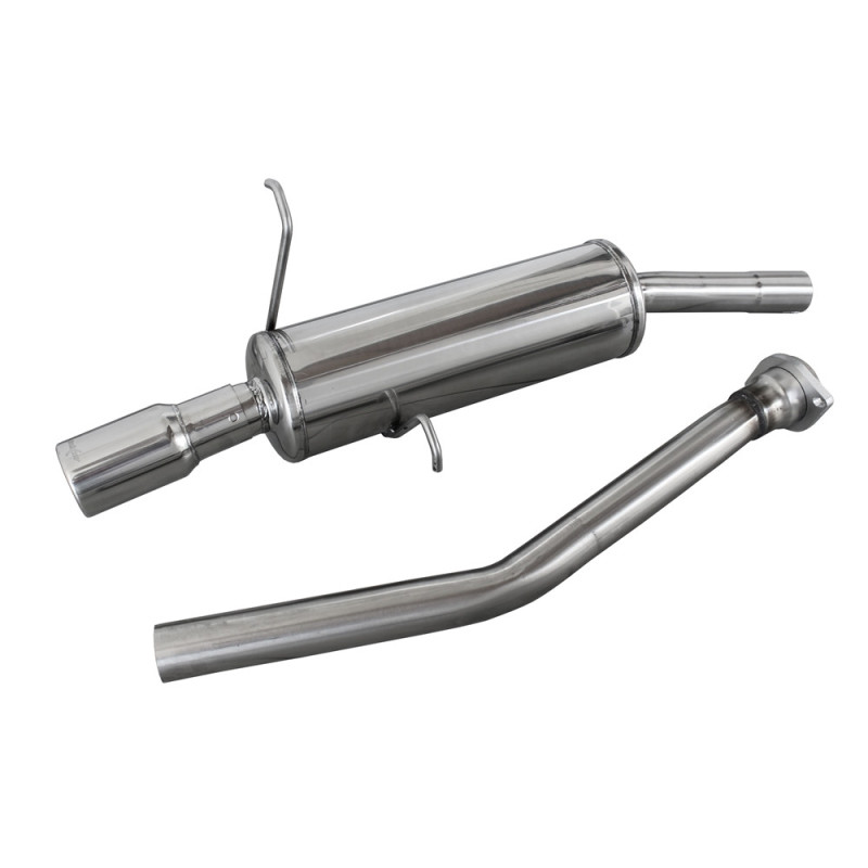 Uitlaat Inoxcar Achterdemper 1X80 BMW E36 323i 24V 170CV na 1992 - IC-BME360680 - BME36.06.80 - 3661768112274