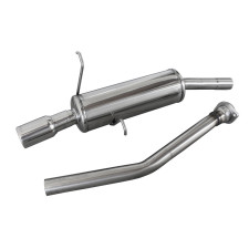 Uitlaat Inoxcar Achterdemper 1X80 BMW E36 323i 24V 170CV na 1992 - IC-BME360680 - BME36.06.80 - 3661768112274