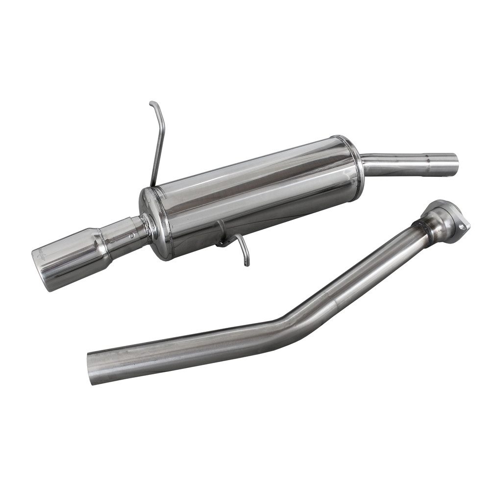 Inoxcar Exhaust Rear Silencer 1X80 BMW E36 323i 24V (170HP) after 1992 - IC-BME360680 - BME36.06.80 - 3661768112274
