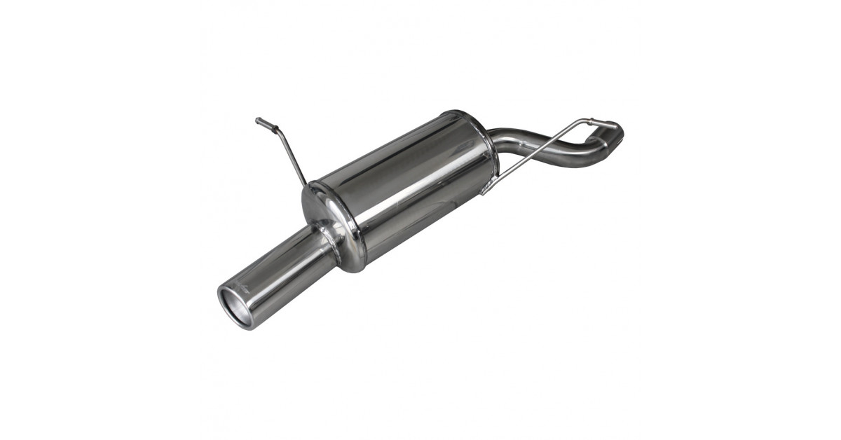 Inoxcar Exhaust Rear Silencer 1X80 BMW E46 318Ti Compact (143HP) 2002-2005