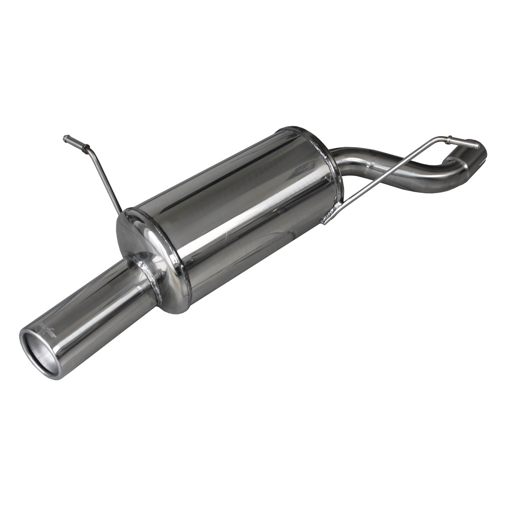 Sistem de evacuare Inoxcar, amortizor de zgomot spate 1X80 pentru BMW E46 318Ti Compact 143CV, anii 2002-2005 - IC-BME460380 - BME46.03.80 - 3661768102237