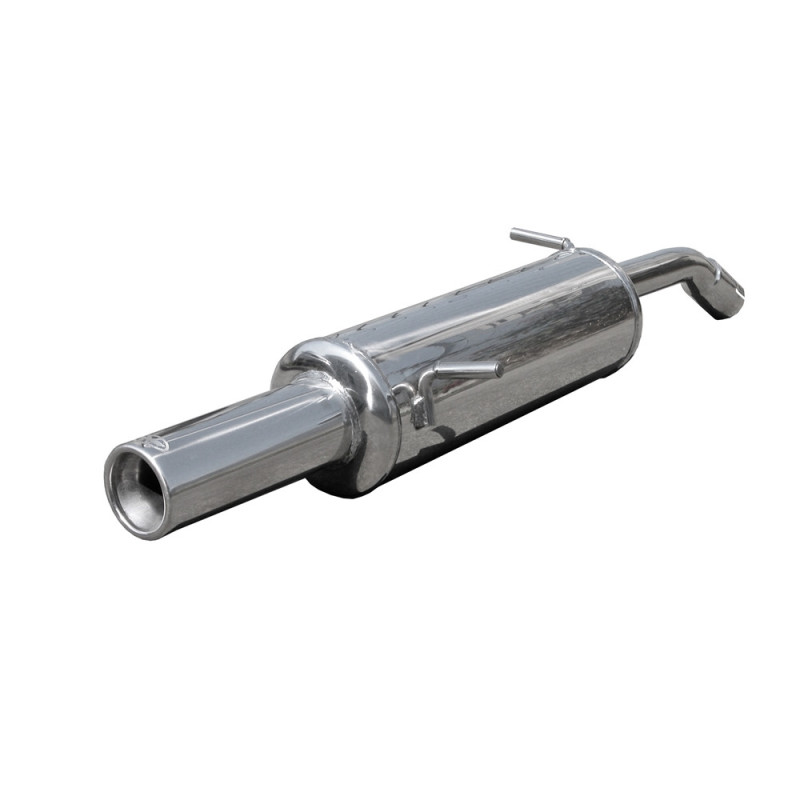 Uitlaat Inoxcar Achterdemper 1X80 CITROEN C3 1.1 60CV 2001-2008 diam 40 - IC-CIC30180 - CIC3.01.80 - 3661768397343