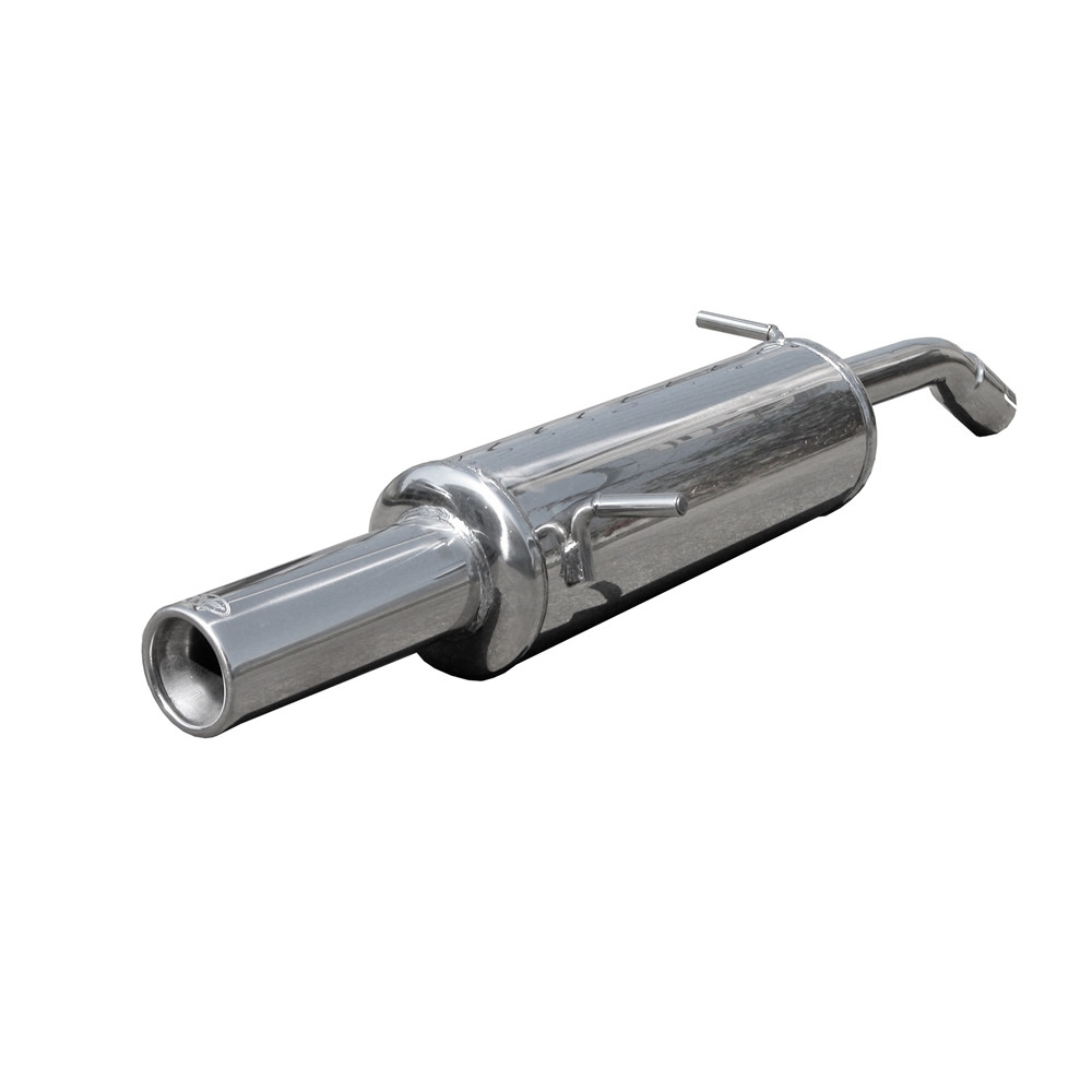 Scarico Inoxcar Silenziatore Terminale 1X80 CITROEN C3 1.1 (60CV) 2001-2008 diam 40 - IC-CIC30180 - CIC3.01.80 - 3661768397343