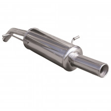 Inoxcar Exhaust Rear Silencer 1X80 CITROEN DS3 1.4 (95HP) after 2010  diam 45