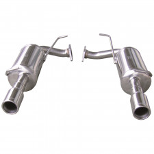 Scarico Inoxcar Silenziatore Terminale 1X80 destra+sinistra MAZDA 6 2.3 TURBO 16V (260CV) dopo il 2005