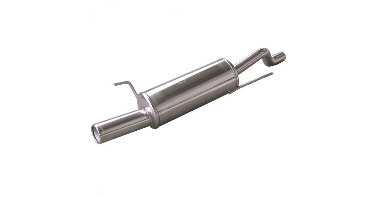 Scarico Inoxcar Silenziatore Terminale 1X80 FIAT GRANDE PUNTO (Tipo 199) 1.4 TURBO T-JET (120CV) dopo il 2007 diam 50
