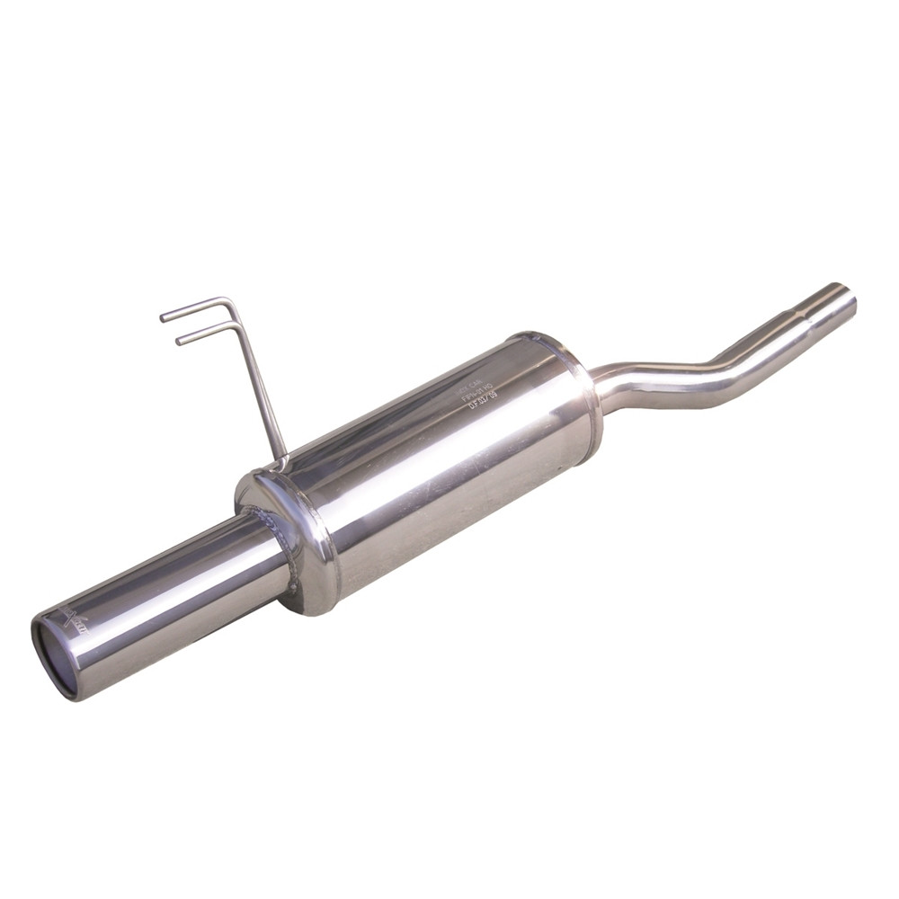 Inoxcar Exhaust Rear Silencer 1X80 FIAT PUNTO (Type 176) 90 1.2 (60HP) before 1999 - IC-FIPN0480 - FIPN.04.80 - 3661768113943
