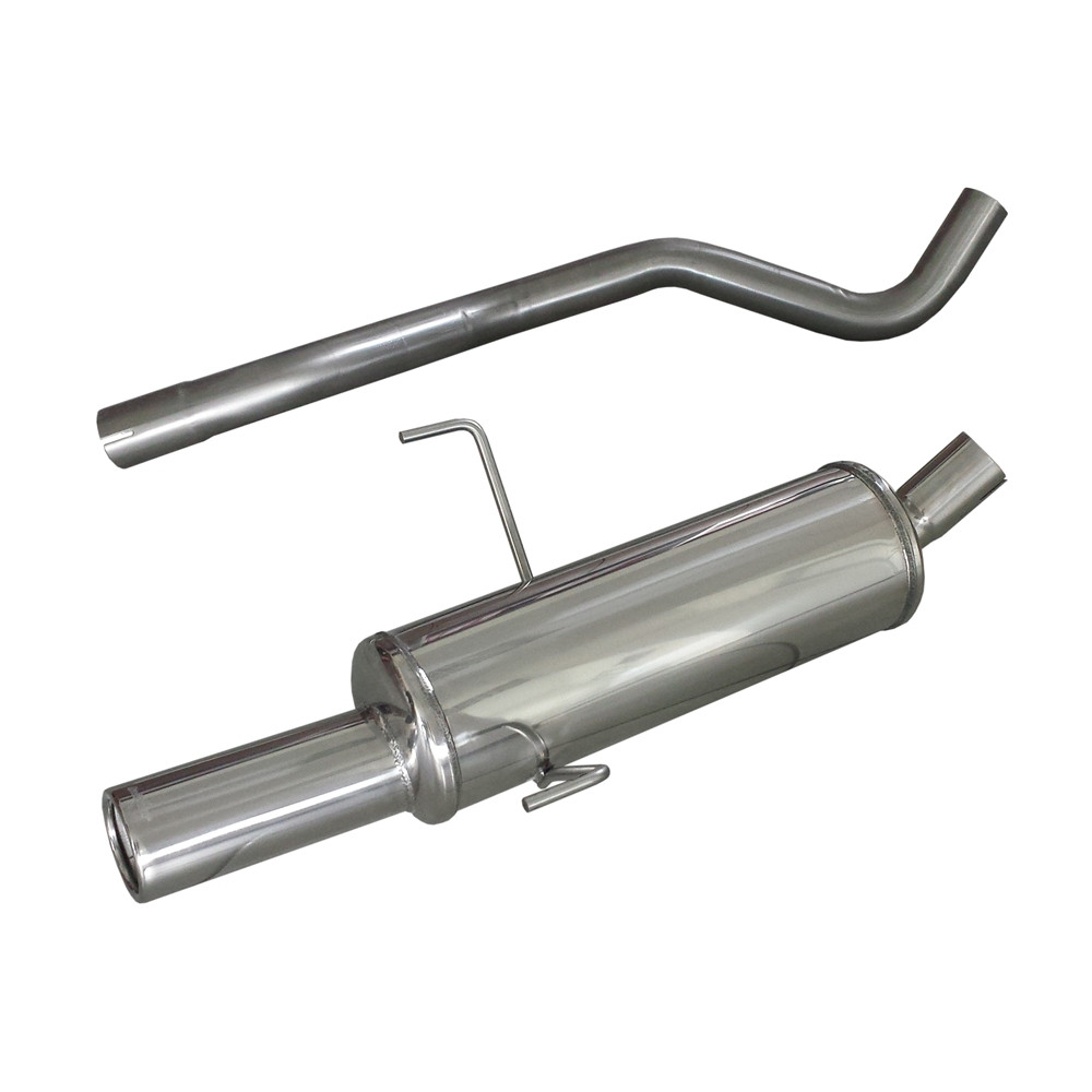 Scarico Inoxcar Silenziatore Terminale 1X80 FIAT PUNTO (Tipo 188) 1.8 16V HGT (131CV) 1999-2003 diam 50 - IC-FIPN0980 - FIPN.09.80 - 3661768114131