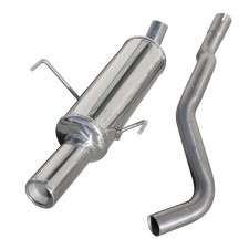 Scarico Inoxcar Silenziatore Terminale 1X80 FIAT PUNTO (Tipo 188) 1.9 JTD (86CV) 1999-2003 diam 50
