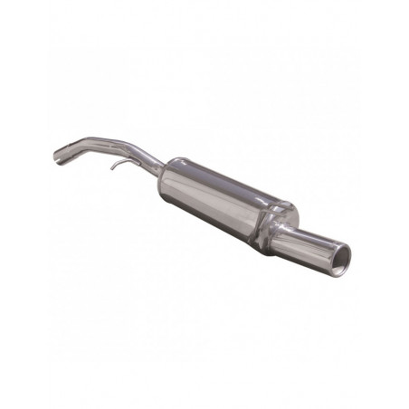 Scarico Inoxcar Silenziatore Terminale 1X80 FIAT STILO 1.9 JTD (80cv-115cv) dopo il 2005 diam 52