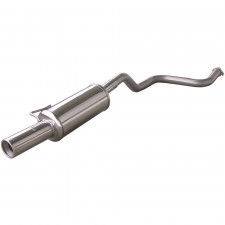 Echappement Inoxcar Silencieux Arrière 1X80 FIAT UNO TURBO 1988-1993 diam 50