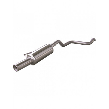 Echappement Inoxcar Silencieux Arrière 1X80 FIAT UNO TURBO 1988-1993 diam 50