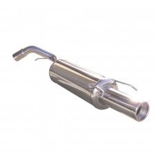Echappement Inoxcar Silencieux Arrière 1X80 FORD ESCORT 1.8 16V 116CV 1993-1996