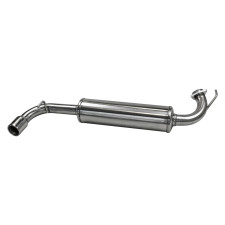 Uitlaat Inoxcar Achterdemper 1X80 LANCIA DELTA Type 831 2.0 TURBO INTEGRALE 8V / 16V 1989-1991 - IC-LADE0180 - LADE.01.80 - 3661768211892