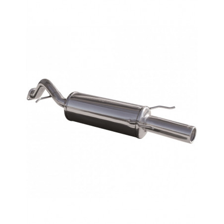 Inoxcar Exhaust Rear Silencer 1X80 MG ZR 105 (103HP) 2001-2005