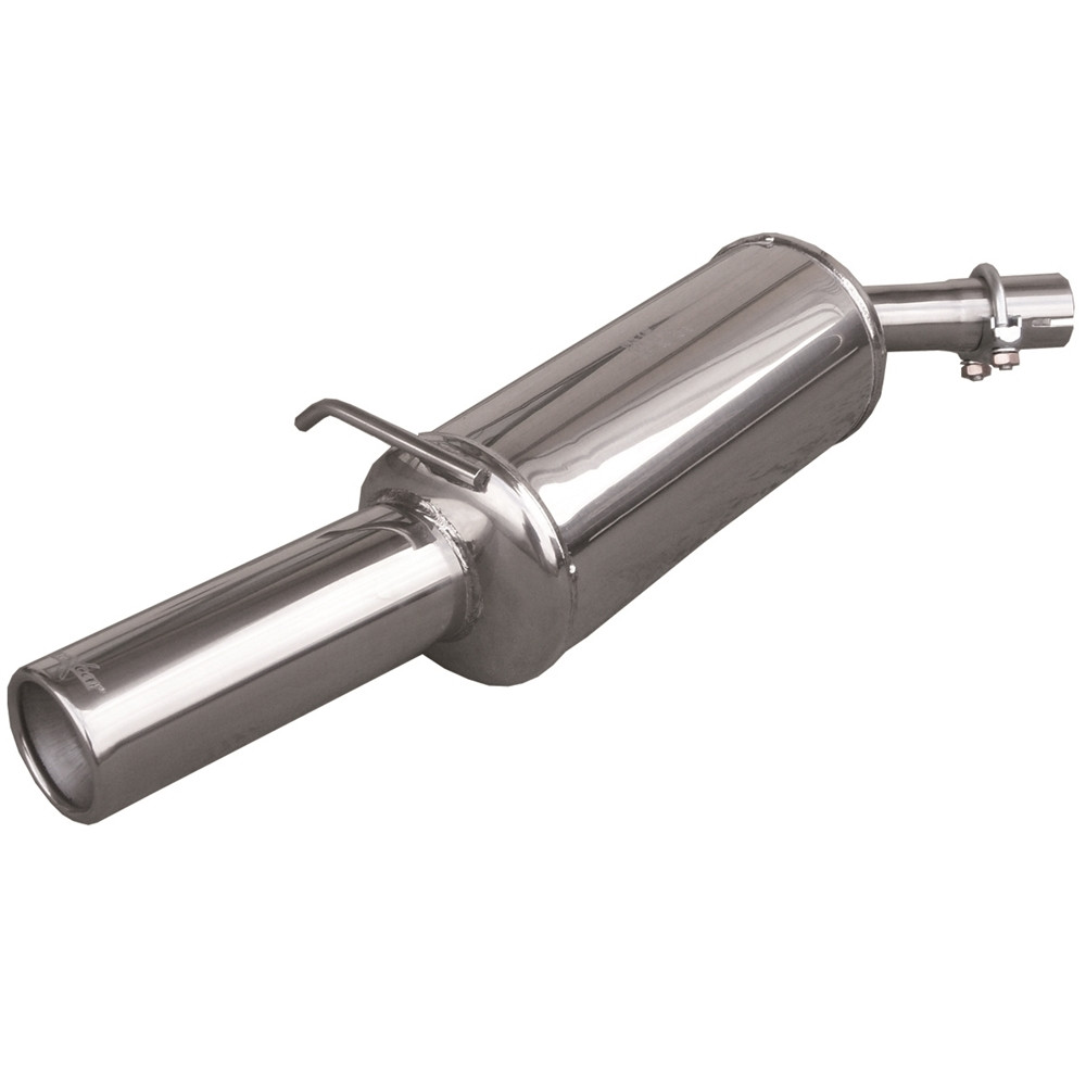 Inoxcar Exhaust Rear Silencer 1X80 OPEL CORSA A 1.4 before 1993 diam 45 - IC-OPCO0480 - OPCO.04.80 - 3661768294727