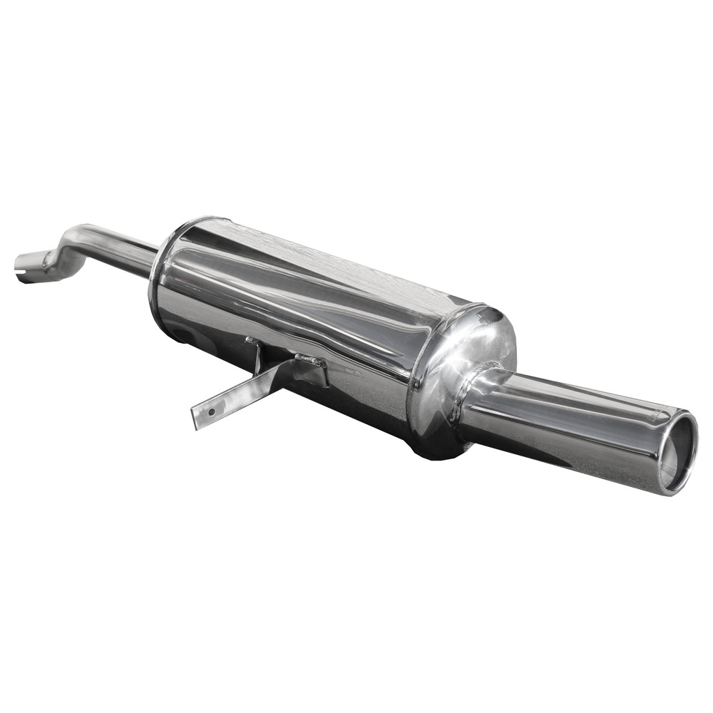 Echappement Inoxcar Silencieux Arrière 1X80 RENAULT CLIO 3 1.4 16V 98CV après 2005 diam 45 - IC-RECL1980 - RECL.19.80 - 3661768398302