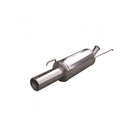 Scarico Inoxcar Silenziatore Terminale 1X80 RENAULT SUPER 5 1.4 (68CV) 1984-1986