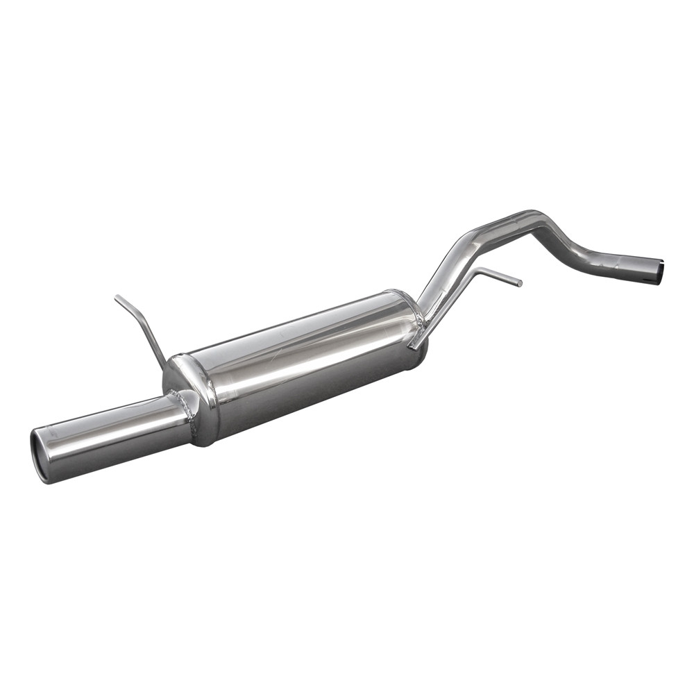 Uitlaat Inoxcar Achterdemper 1X80 SEAT IBIZA Type 6L 1.4 TDI 75HP 2002-2006 - IC-SEIB1480 - SEIB.14.80 - 3661768339428