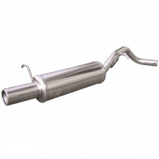 Echappement Inoxcar Silencieux Arrière 1X80 VOLKSWAGEN POLO Type 9N 1.4 TDI SPORTLINE 80CV 2005-2008