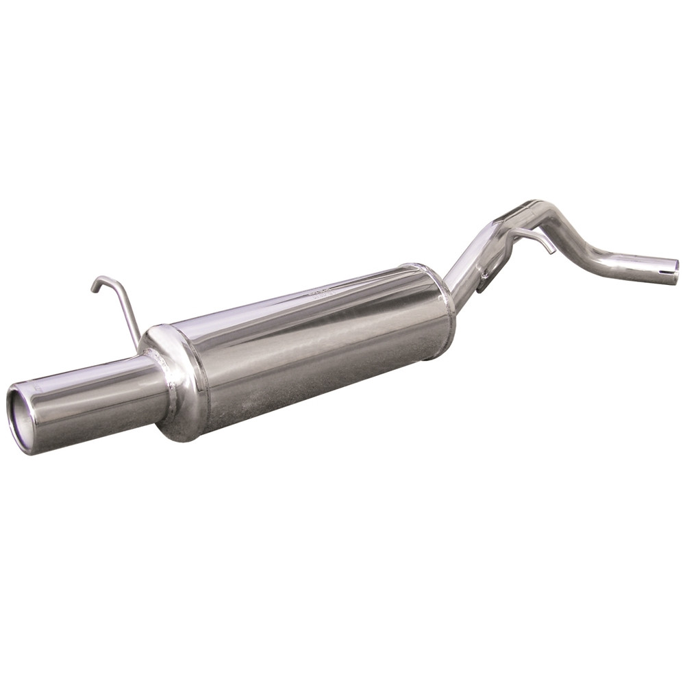 Inoxcar Exhaust Rear Silencer 1X80 VOLKSWAGEN POLO (Type 9N) 1.4 TDI SPORTLINE (80HP) 2005-2008 - IC-WPO1180 - WPO.11.80 - 3661768368923