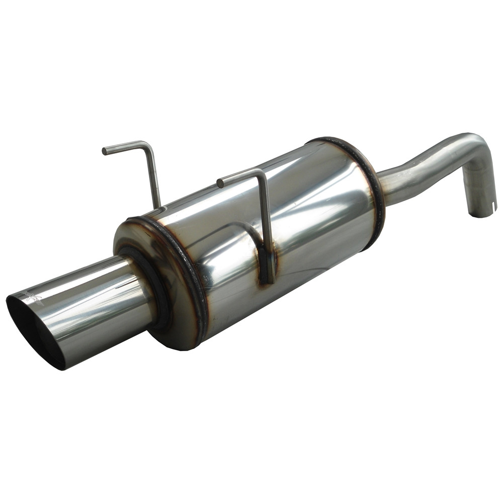 Inoxcar Exhaust Rear Silencer 1X90 RALLY FIAT PANDA 1.4 16V 100HP (100HP) after 2006 diam 48 - IC-FIPA0290RA - FIPA.02.90RA - 3661768113790