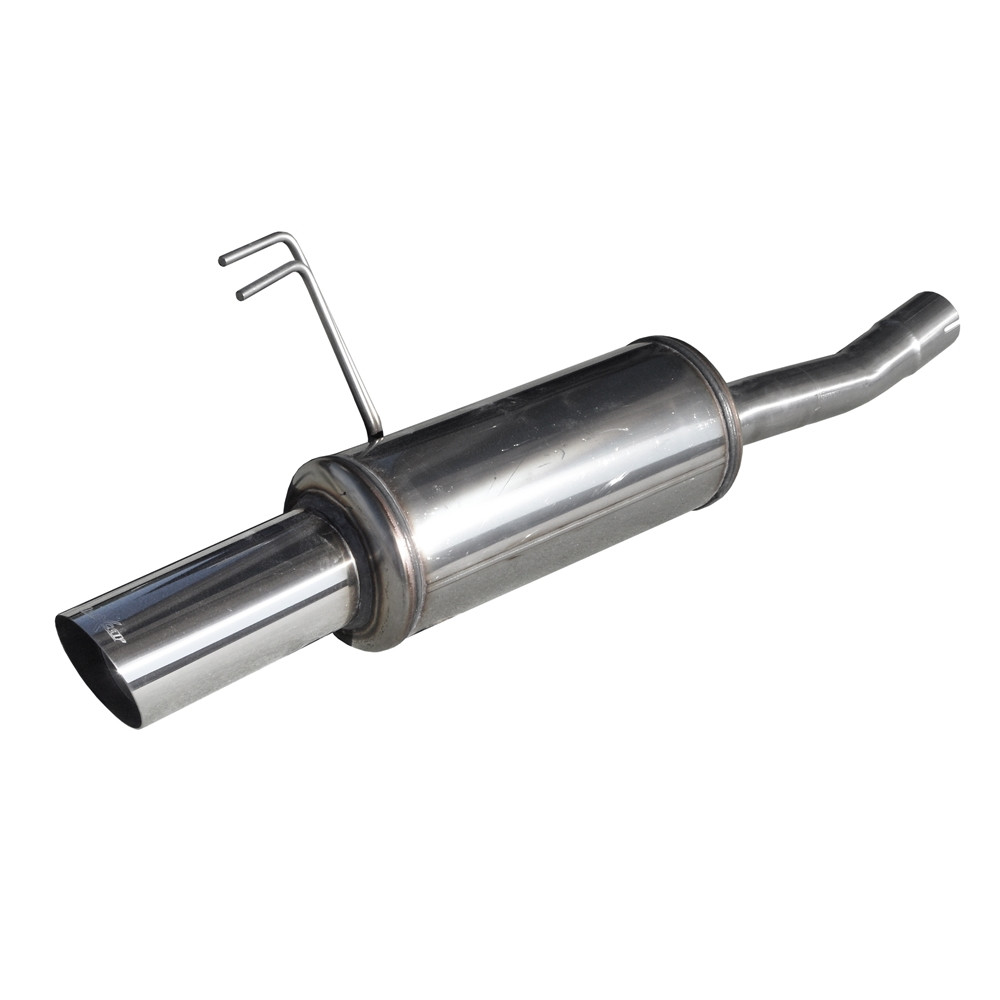 Inoxcar Exhaust Rear Silencer 1X90 RALLY FIAT PUNTO (Type 176) 1.4 GT TURBO (131HP) before 1999 diam 54 - IC-FIPN0690RA - FIPN.06.90RA - 3661768114018