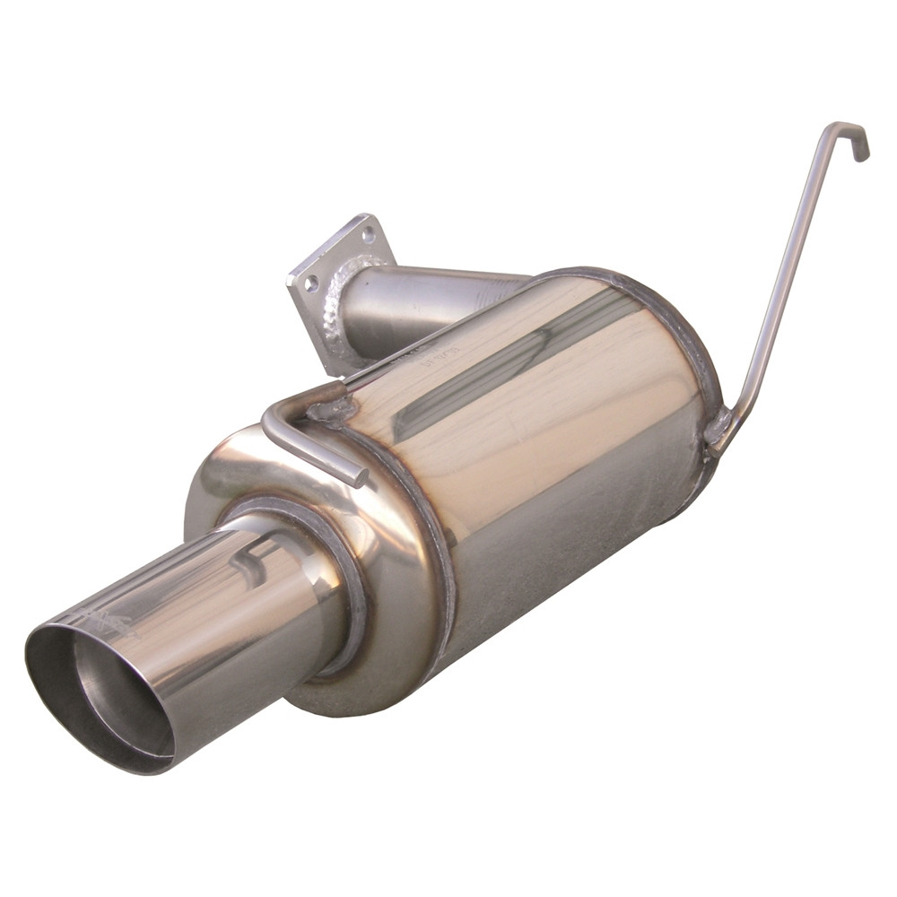 Inoxcar Exhaust Rear Silencer 1X90 RALLY MITSUBISHI LANCER EVO VII (280HP) 2001-2003 - IC-MILA0490RA - MILA.04.90RA - 3661768263150