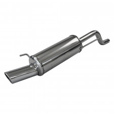 Scarico Inoxcar Silenziatore Terminale 1X90 X-RACE FIAT PUNTO EVO 1.4 (77cv) 2009 diam 42