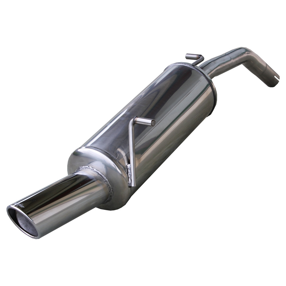 Echappement Inoxcar Silencieux Arrière 1X90 X-RACE PEUGEOT 207 1.4 16V 90CV après 2006 diam 42 - IC-PE20701XR90 - PE207.01.XR90 - 3661768323199