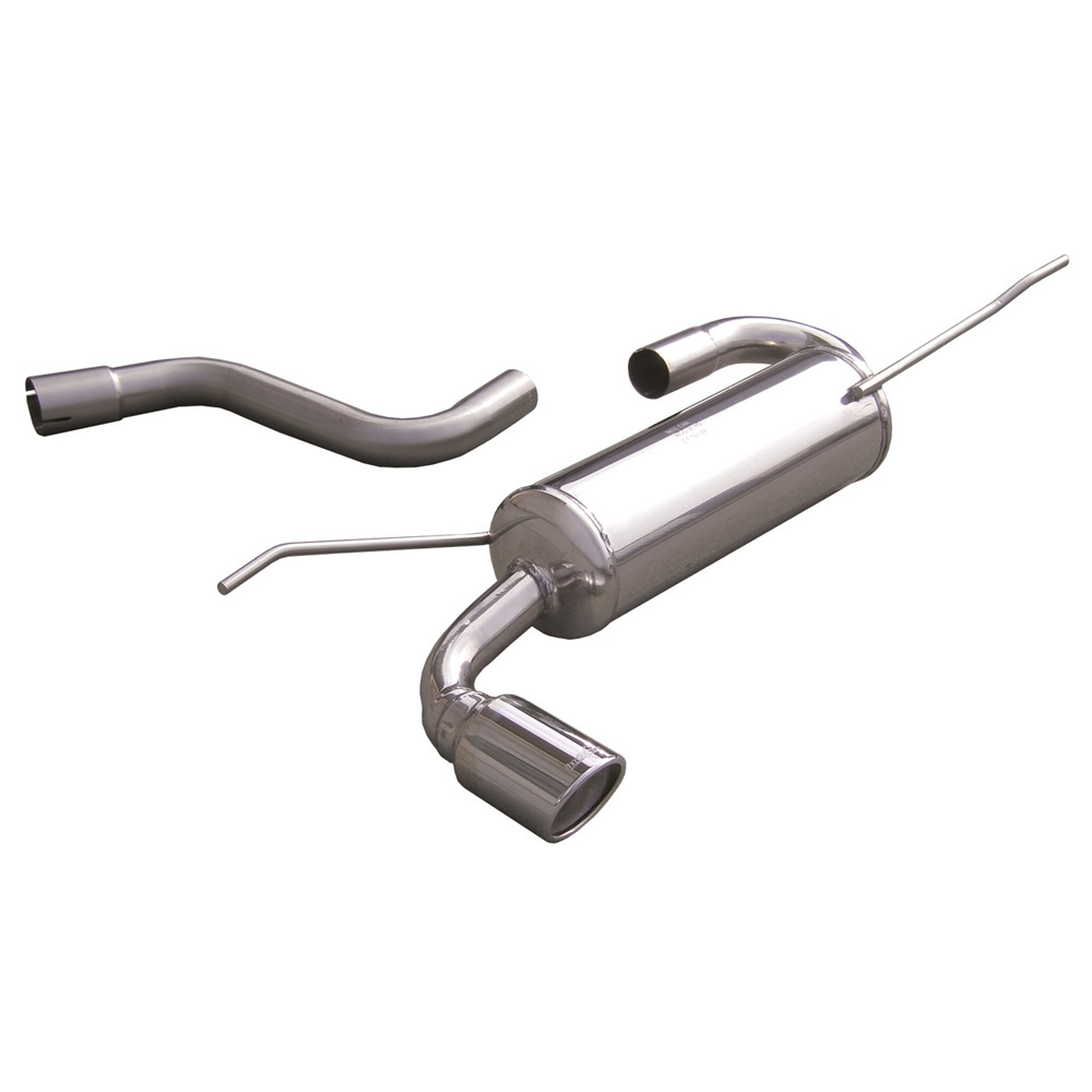 Inoxcar Exhaust Rear Silencer 1X90 X-RACE VOLKSWAGEN GOLF 5 2.0 TDI (140HP) after 2004 diam 55 - IC-WGO31XR90 - WGO.31.XR90 - 3661768368169