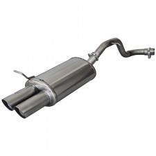 Echappement Inoxcar Silencieux Arrière 2X76 RACING VOLKSWAGEN GOLF 4 1.9 TDI 110CV 1997-2002 diam 55