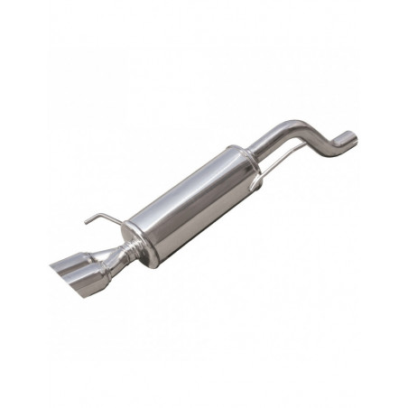 Scarico Inoxcar Silenziatore Terminale 2X80 RACING ABARTH GRANDE PUNTO 1.4 T-JET (155CV) dopo il 2007 diam 55