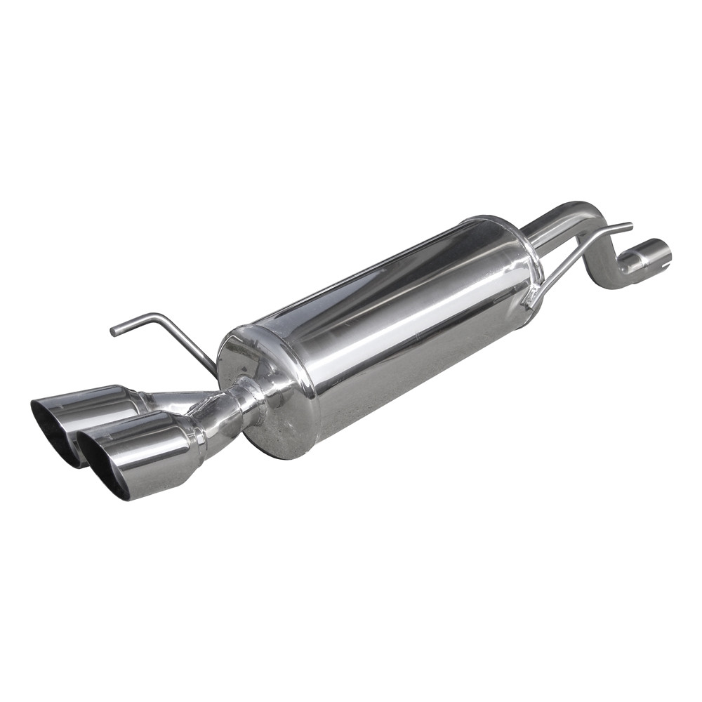 Inoxcar Exhaust Rear Silencer 2X80 RACING ALFA ROMEO MITO 1.4 TB MULTIAIR (135HP) after 2010 diam 55 - IC-ALMI03RA - ALMI.03.RA - 3661768397121