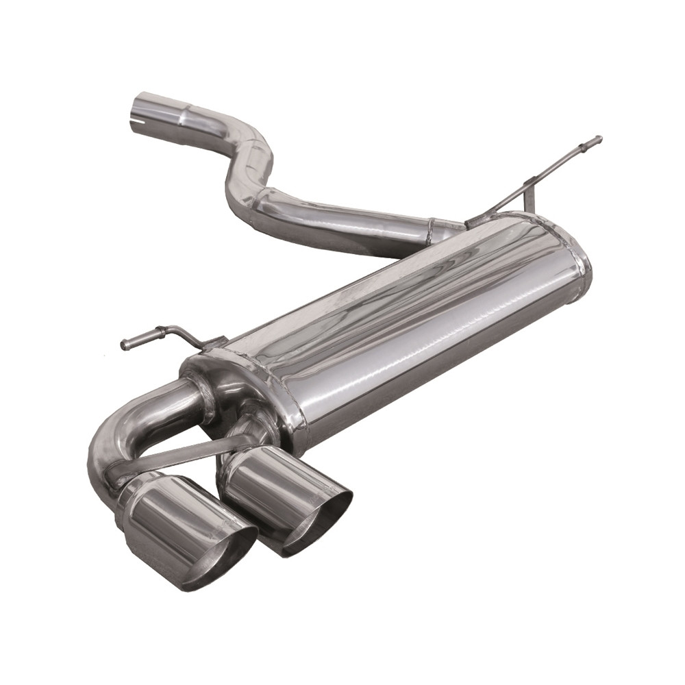 Scarico Inoxcar Silenziatore Terminale 2X80 RACING BMW F21 serie 1 2.0 Turbo 125i (218CV) dopo il 2013 - IC-BMF2101RA - BMF21.01.RA - 3661768397237