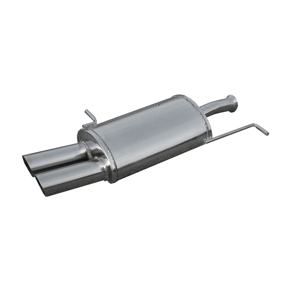 Inoxcar Exhaust Rear Silencer 2X80 RACING PEUGEOT 307 SW 2.0 16V (138HP) after 2002 - IC-OVPE02RA - OVPE.02.RA - 3661768102701