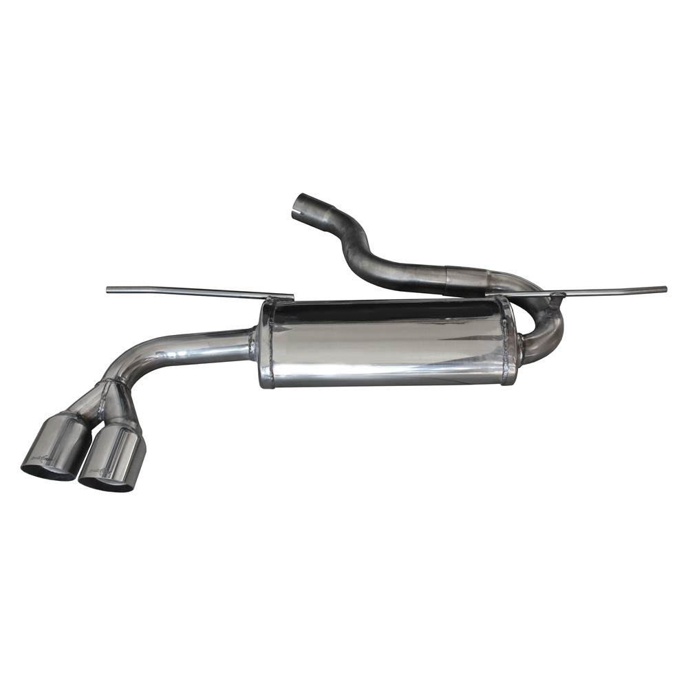Inoxcar Exhaust Rear Silencer 2X80 RACING SEAT LEON III serie (Type 5F) 2.0 TDI FR (150HP)  after 2014 - IC-SELE22RA - SELE.22.RA - 3661768346419