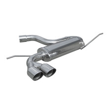 Uitlaat Inoxcar Achterdemper 2X80 RACING VOLKSWAGEN GOLF 5 1.4 TSI GT 170HP na 2006 diam 57 - IC-WGO23RA - WGO.23.RA - 3661768367889
