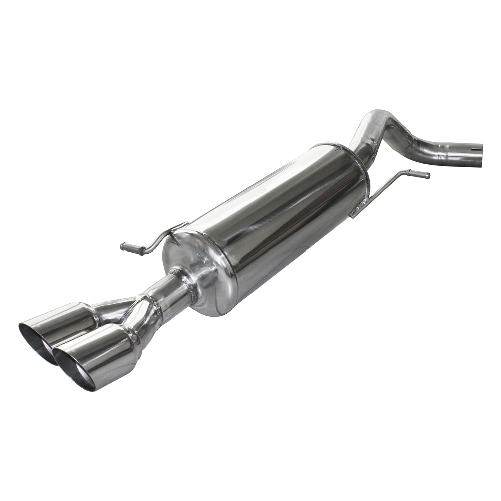 Inoxcar Exhaust Rear Silencer 2X80 RACING VOLKSWAGEN POLO (type 6R) WRC 2.0 TSI (220HP) after 2013 diam 63,5 - IC-WPO20RA - WPO.20.RA - 3661768369135
