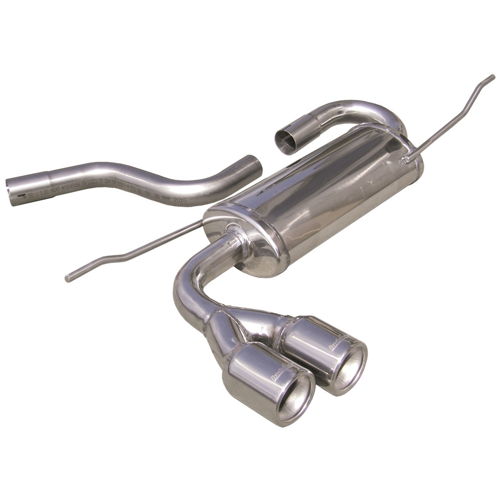 Scarico Inoxcar Silenziatore Terminale 2X80 SEAT LEON II (Tipo 1P) 1.4 Tsi (125CV) dopo il 2010 - IC-SELE1780 - SELE.17.80 - 3661768345351