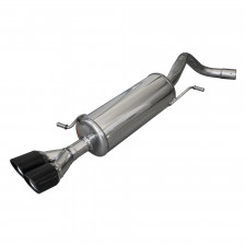 Scarico Inoxcar Silenziatore Terminale 2X80 X-RACE BLACK EDITION VW POLO (tipo 6C) 1.8 GTi (192cv) dopo il 2015  d55