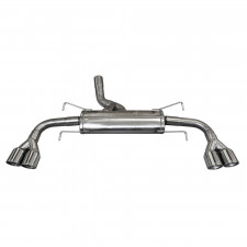 Echappement Inoxcar Silencieux Arrière 2X80 X-RACE droit+gauche OPEL GT 2.0 16V TURBO 264cv après 2007