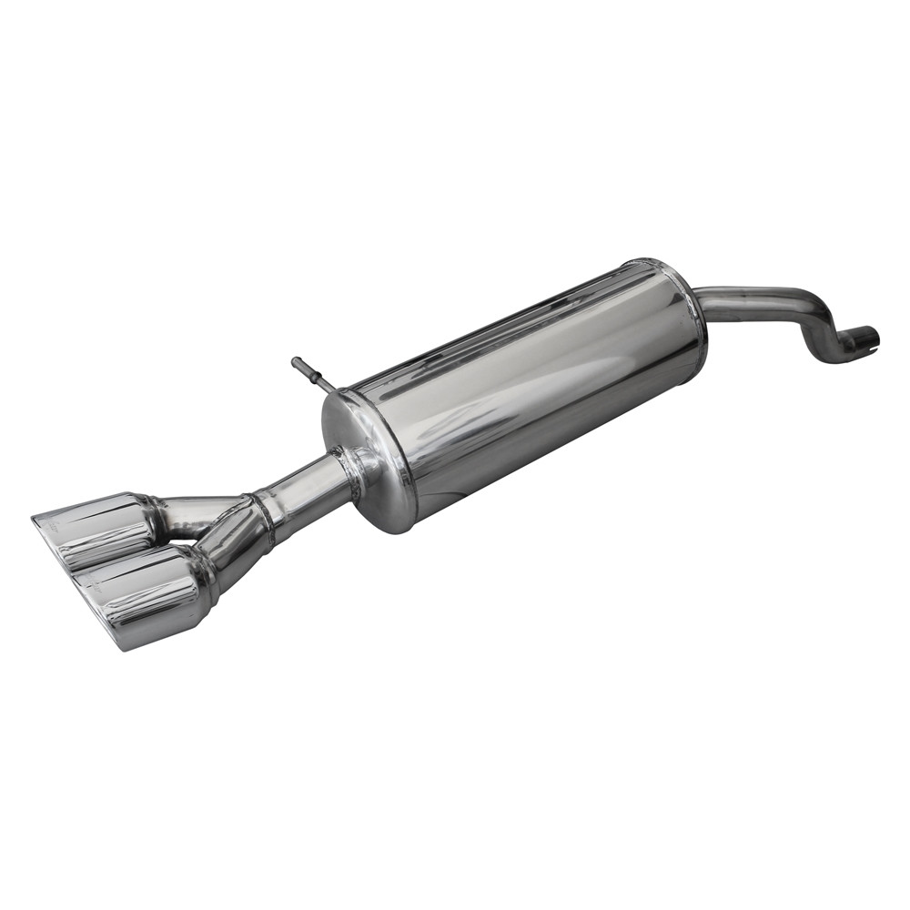 Uitlaat Inoxcar Achterdemper 2X80 X-RACE RENAULT CLIO 4 1.2 GT 120pk na 2013 - IC-RECL35XR80 - RECL.35.XR80 - 3661768102831