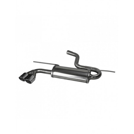 Scarico Inoxcar Silenziatore Terminale 2X80 X-RACE VOLKSWAGEN GOLF 7 1.4 (125cv) dopo il 2013