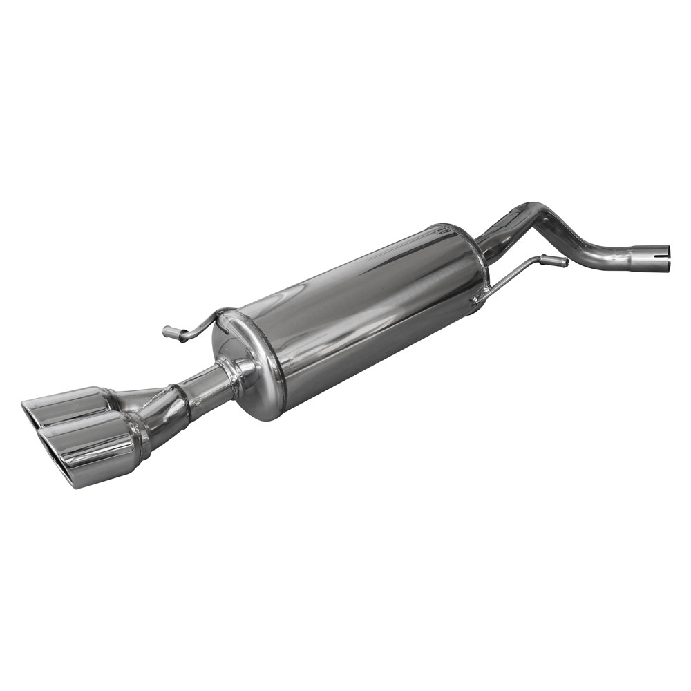 Echappement Inoxcar Silencieux Arrière 2X80 X-RACE VOLKSWAGEN POLO type 6R WRC 2.0 TSI 220cv après 2013 diam 63,5 - IC-WPO20XR80 - WPO.20.XR80 - 3661768369142
